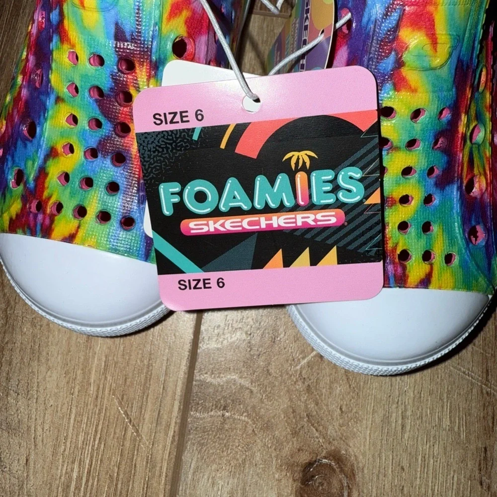 Skechers Foamies Slip-On Shoes | Pink | Little Girls Size 6 | NWT